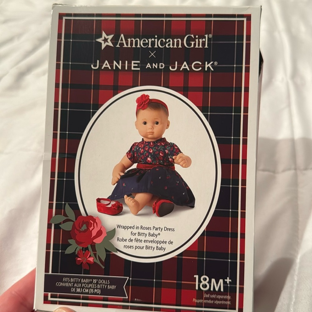 Wrapped in Roses Bitty Baby dress from American Girl